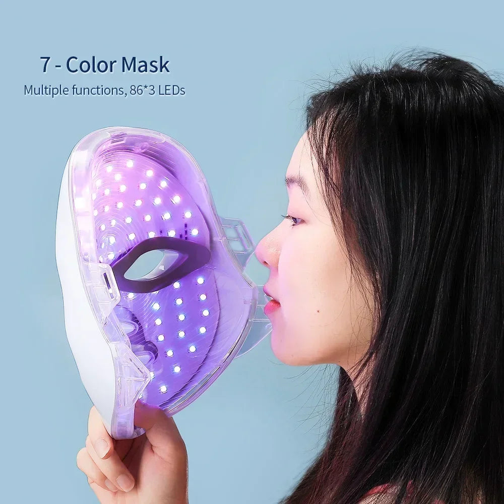 GlowMask Pro — Wireless LED Face Mask + FREE Neck LED Device