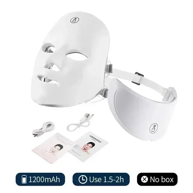 GlowMask Pro — Wireless LED Face Mask + FREE Neck LED Device