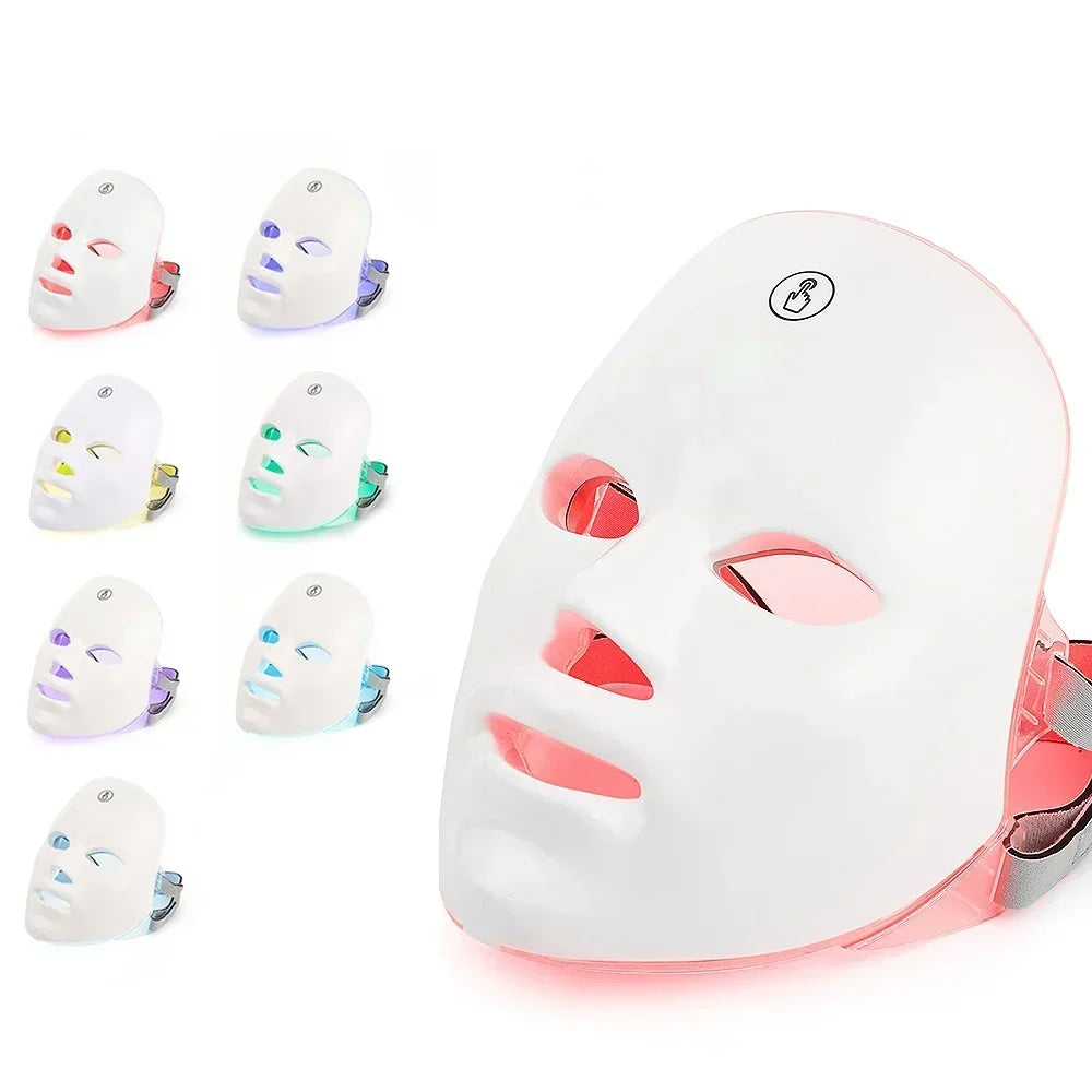 GlowMask Pro — Wireless LED Face Mask + FREE Neck LED Device