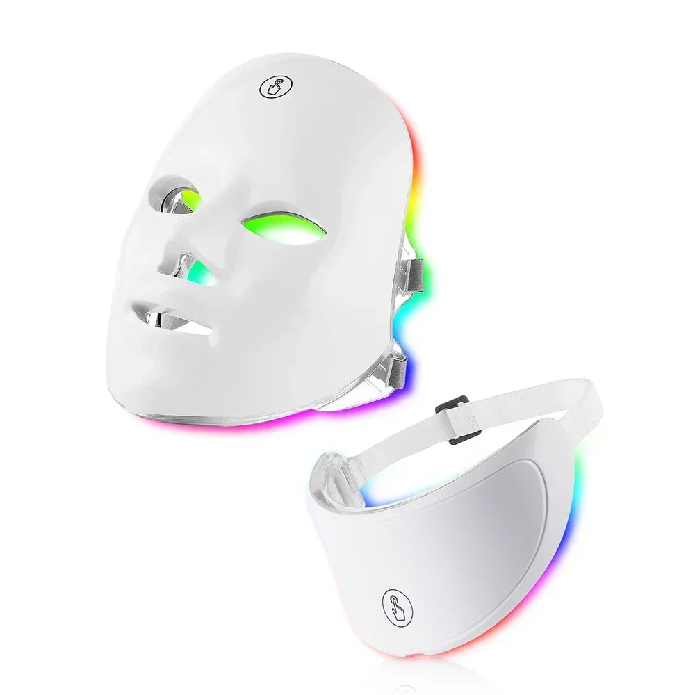 GlowMask Pro — Wireless LED Face Mask + FREE Neck LED Device